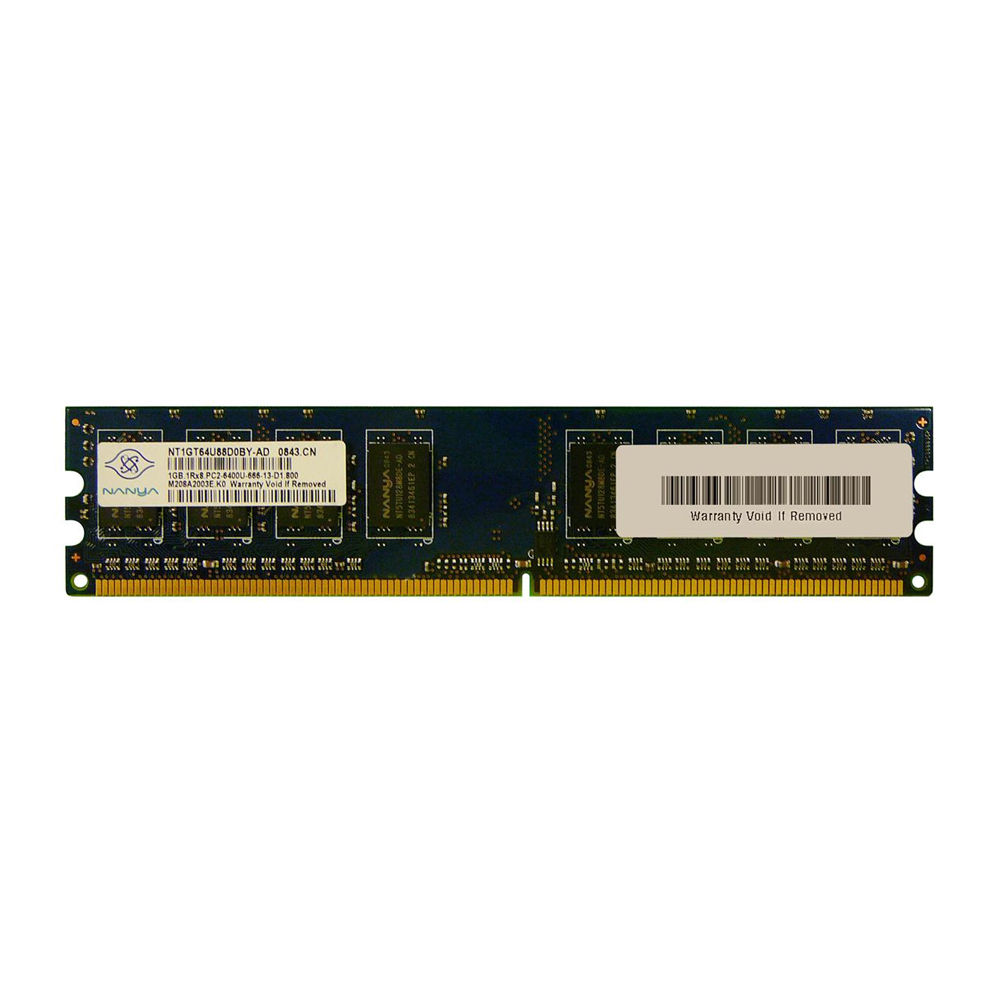 картинка [Б/У] Оперативная память NANYA 1GB DDR2 [NT1GT64U88D0BY-AD] от магазина Одежда+