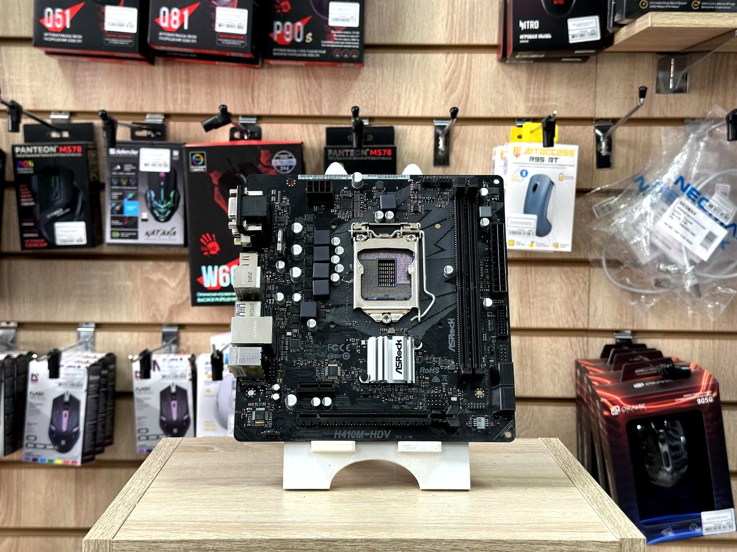 картинка [Б/У] Материнская плата ASRock H410M-HDV | LGA1200 от магазина Одежда+