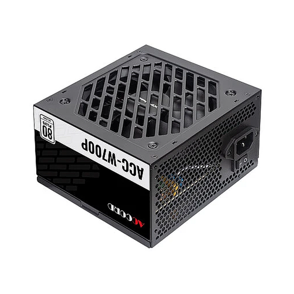 Блок питания Accord ATX 700W ACC-W700P 80 PLUS WHITE (20+4pin) 120mm fan 6xSATA RTL — KSKSHOP.RU