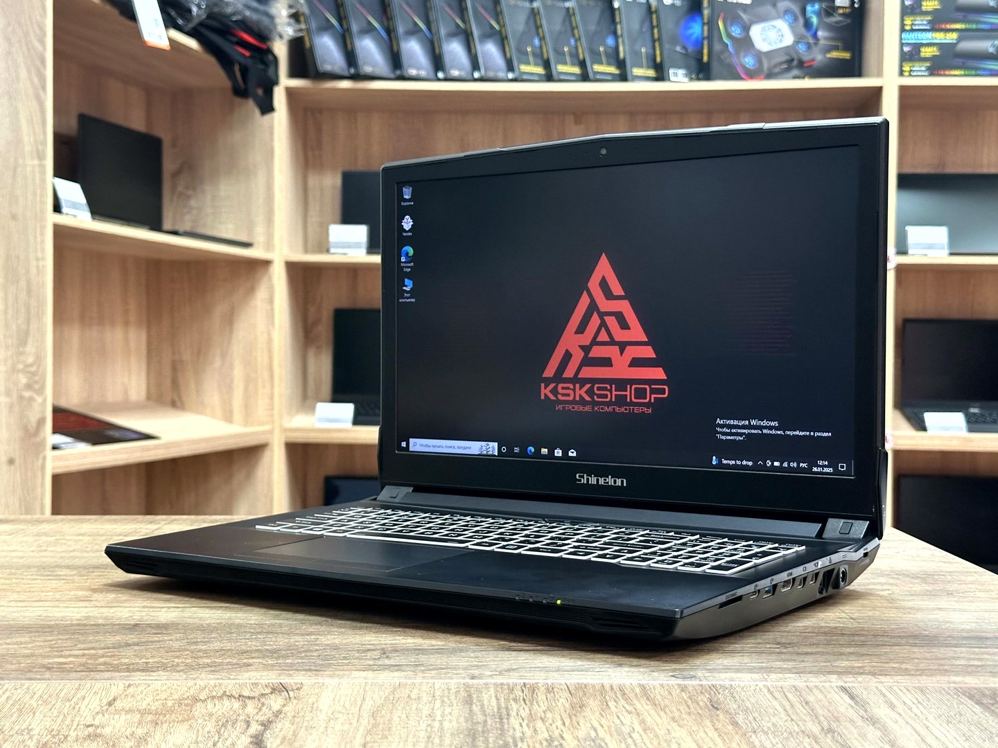 Ноутбук 15,6" Shinelon KP3-948OS5N [i5-9400 / GTX1660Ti 6GB] — KSKSHOP.RU