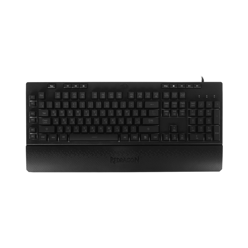 Клавиатура проводная Redragon Shiva, черный — KSKSHOP.RU