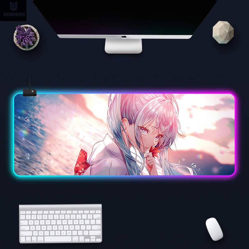 картинка Коврик RGB Hatsune Miku №7 (300x800x4) от магазина Одежда+