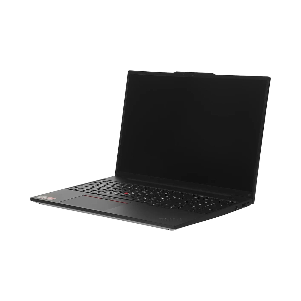 Ноутбук Lenovo ThinkPad E16 G2 Ryzen 7 7735U 16Gb SSD512Gb AMD Radeon Graphics 680M 16" IPS WUXGA (1920x1200) без ОС black WiFi BT Cam (21M6S1F000) — KSKSHOP.RU