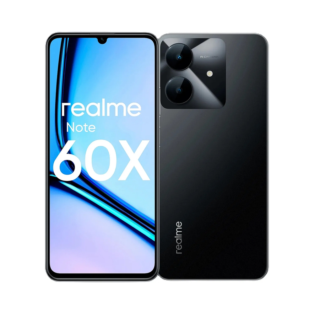картинка Смартфон REALME RMX3938 (Note 60х) 64 + 3 ГБ ЦВЕТ: ЧЁРНЫЙ от магазина Одежда+