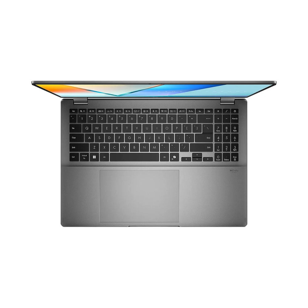 Ноутбук Asus Vivobook 16 Flip TP3607AA-SI086W Core Ultra 7 355 32Gb SSD1Tb Intel Graphics 16" OLED Touch WUXGA (1920x1200) Windows 11 grey WiFi BT Cam (90NB17B1-M005K0) — KSKSHOP.RU