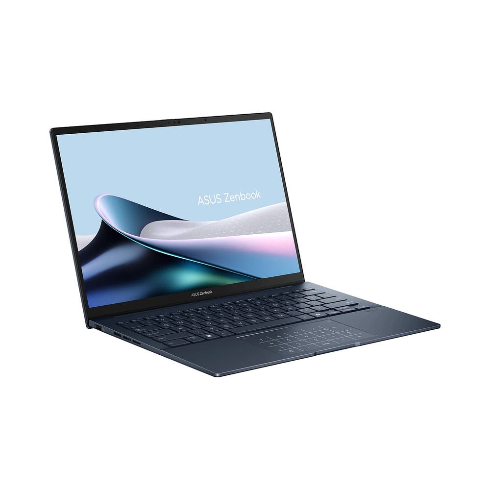 Ноутбук ASUS Zenbook 14 OLED UX3405CA-ST1350 Intel Core Ultra 5 225H 4300MHz/14"/2880x1800/16GB/512GB SSD/Intel Arc Graphics/Wi-Fi/Bluetooth/Windows 11 Pro (90NB14W1-M01ZM0_Win11P) Blue — KSKSHOP.RU