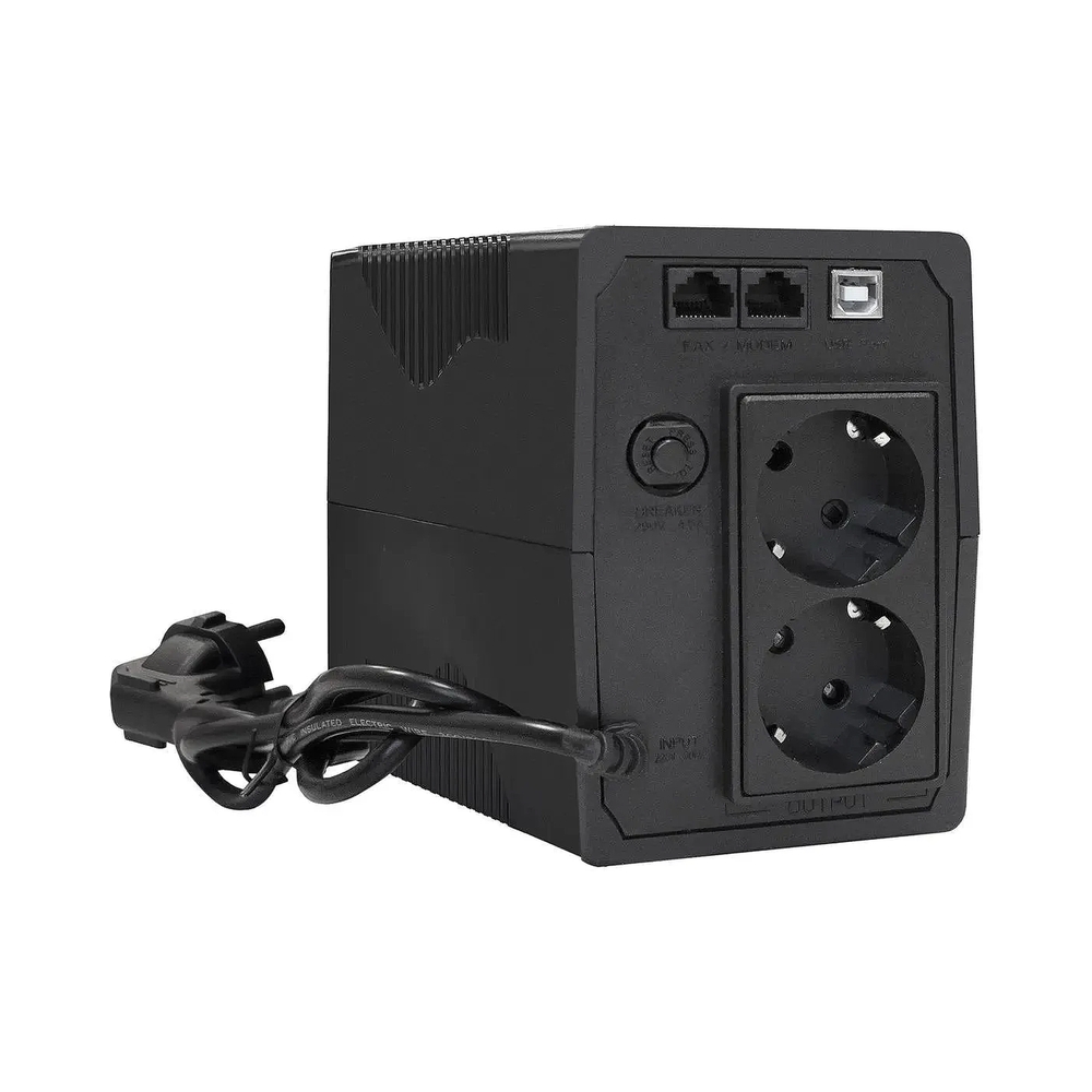 картинка ИБП ExeGate Power Back BNB-1000.LED.AVR.2SH.RJ.USB <1000VA/550W> от магазина Одежда+