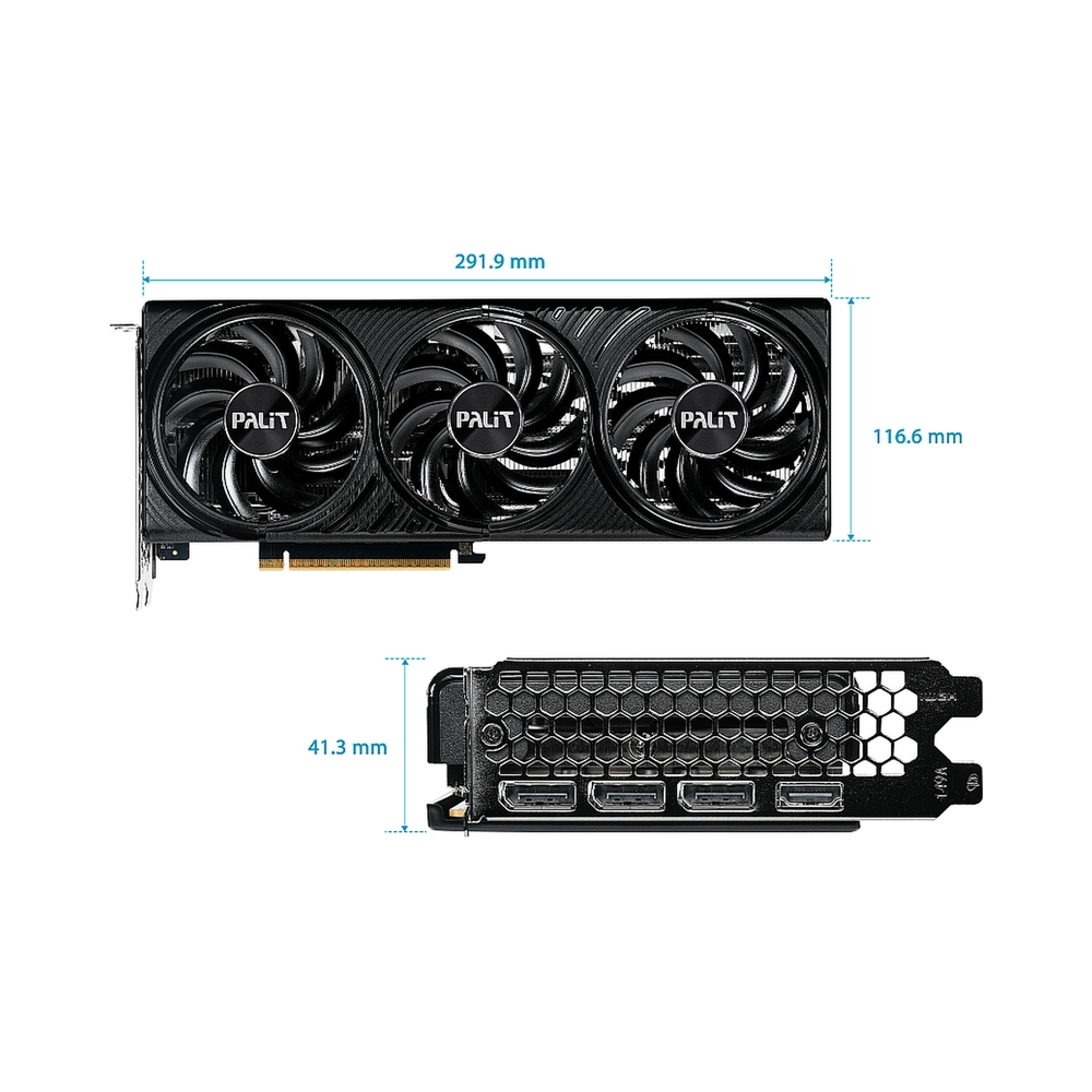 Видеокарта Palit GeForce RTX 5060 Ti 8GB Infinity 3 OC [NE7506TS19P1-GB2062S] — KSKSHOP.RU