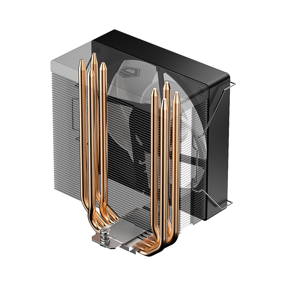 Кулер для процессора ID-Cooling SE-214-XT V2, черный — KSKSHOP.RU