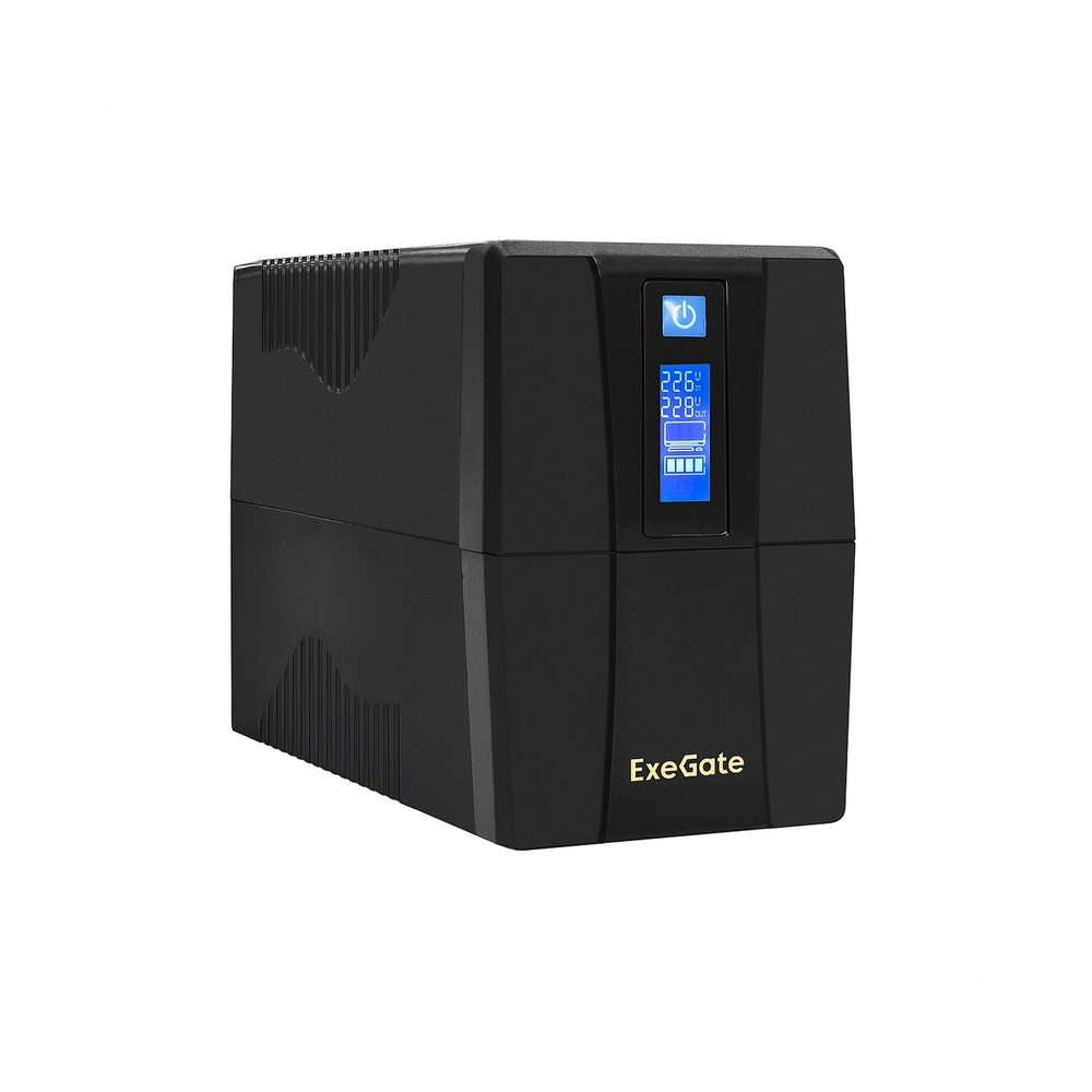 картинка ИБП ExeGate Power Smart ULB-1000.LCD.AVR.2SH [1000VA/550W] от магазина Одежда+