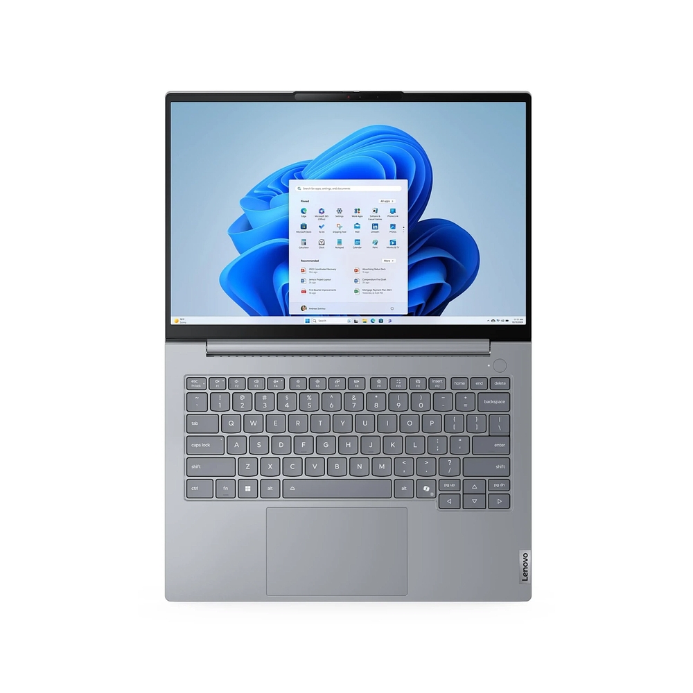 Ноутбук 14" IPS WUXGA LENOVO ThinkBook 14 G8 IRL grey (Core 7 240H/32Gb/512Gb SSD/VGA int/FP/noOS ) ((21SG002LGQ)) — KSKSHOP.RU