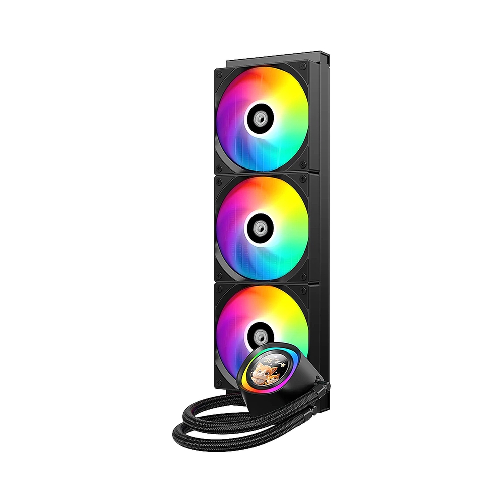 Система водяного охлаждения ID-Cooling FX360 LCD ARGB, черный — KSKSHOP.RU