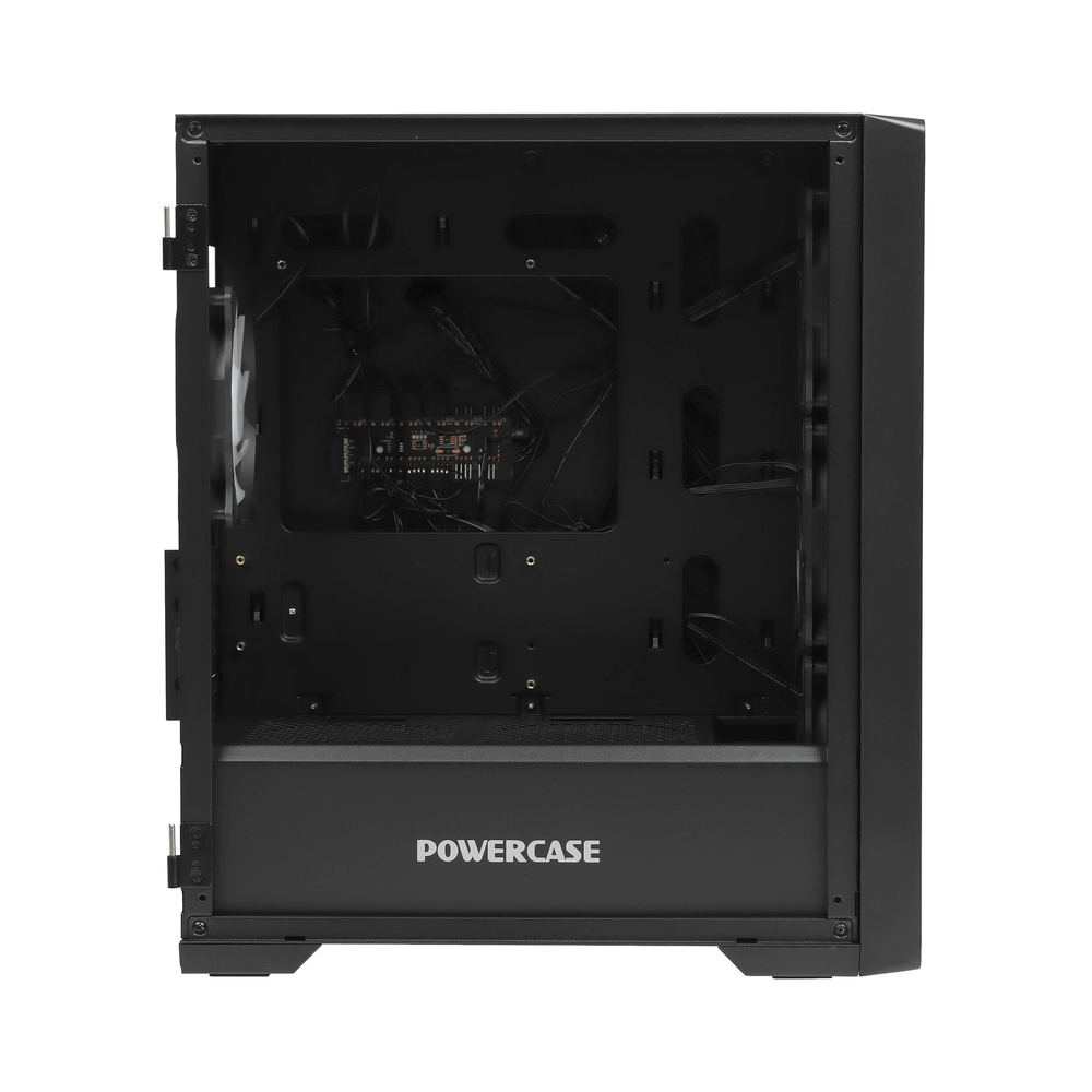 картинка Корпус Powercase ByteFlow Micro Black, черный от магазина Одежда+