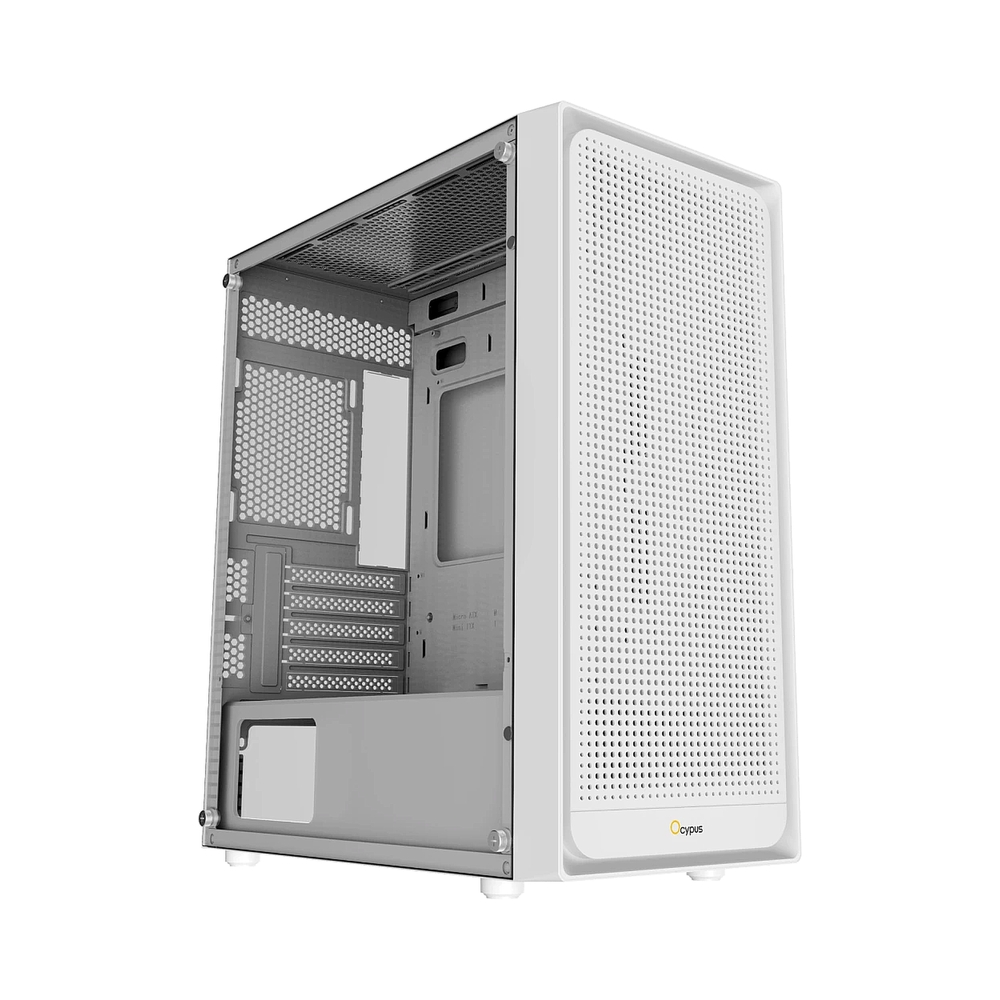 Корпус Ocypus Gamma C50 WH ARGB, белый — KSKSHOP.RU