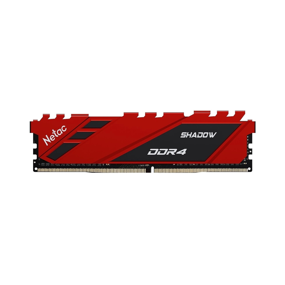 Оперативная память Netac Shadow Red 16GB [NTSDD4P32SP-16R] 16GB D4 — KSKSHOP.RU