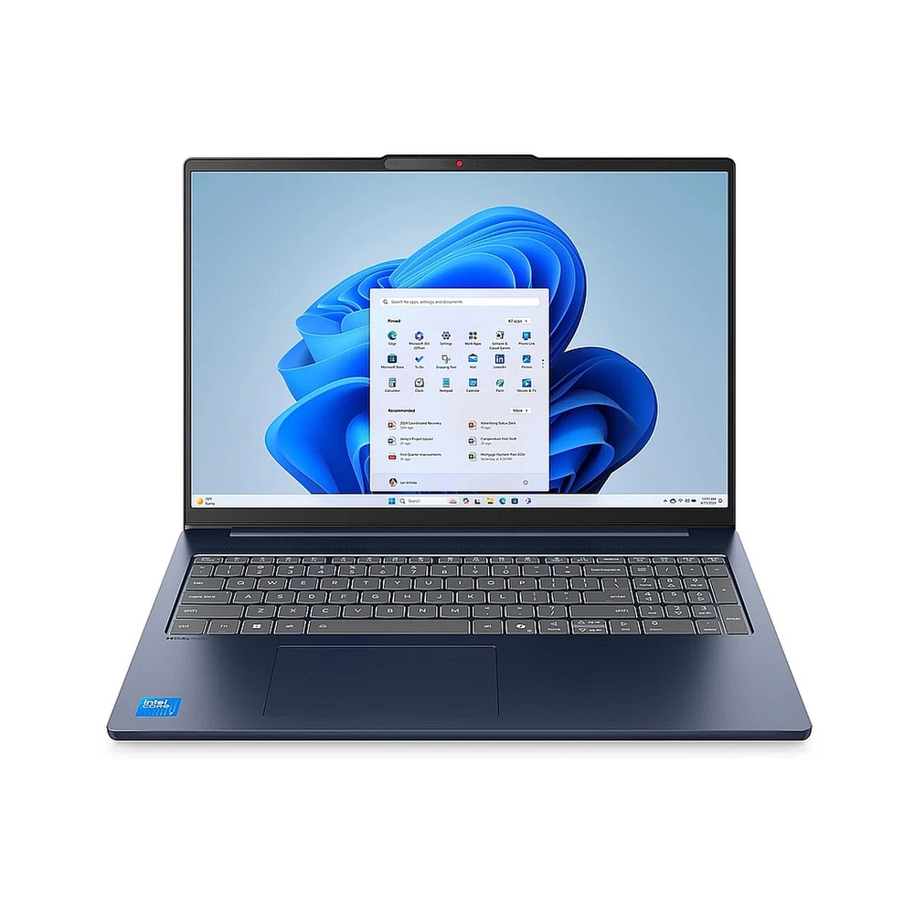 Ноутбук Lenovo IdeaPad Slim 5 16IRH10R/16" WUXGA 1920x1200/Intel Core 7 240H/16 Gb/1 Tb SSD/Integrated Intel Graphics/Windows 11 Home/синий/1.85 кг — KSKSHOP.RU