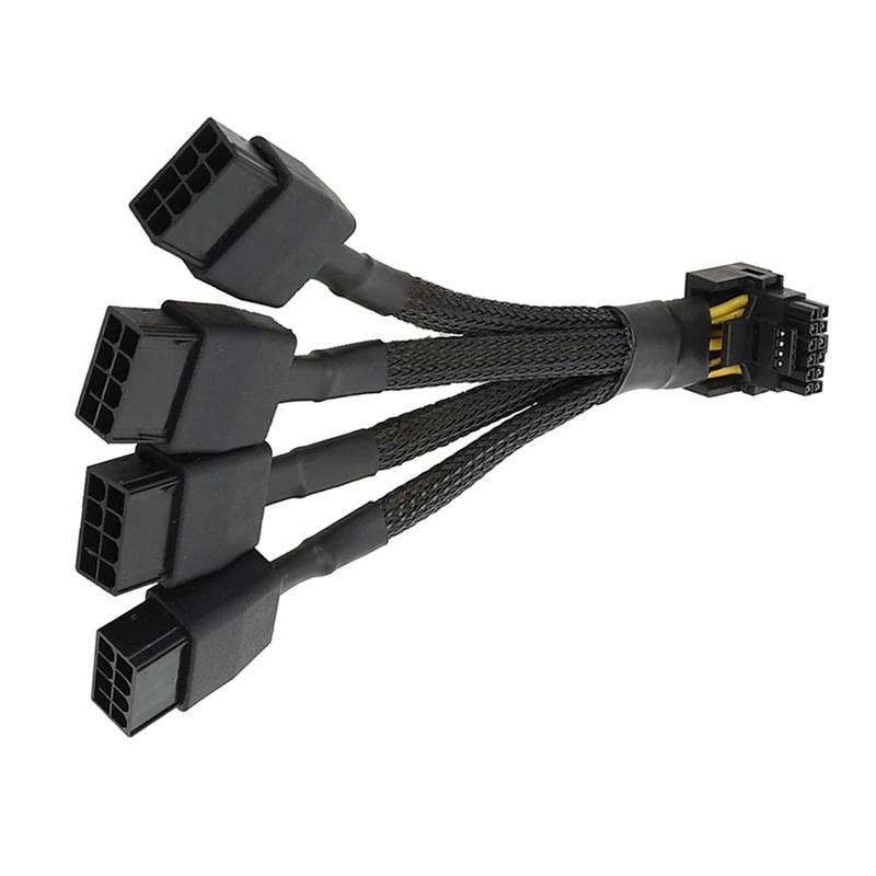 картинка Переходник 8-pin x4 to 12VHPWR (RTX 40 Series A) от магазина Одежда+