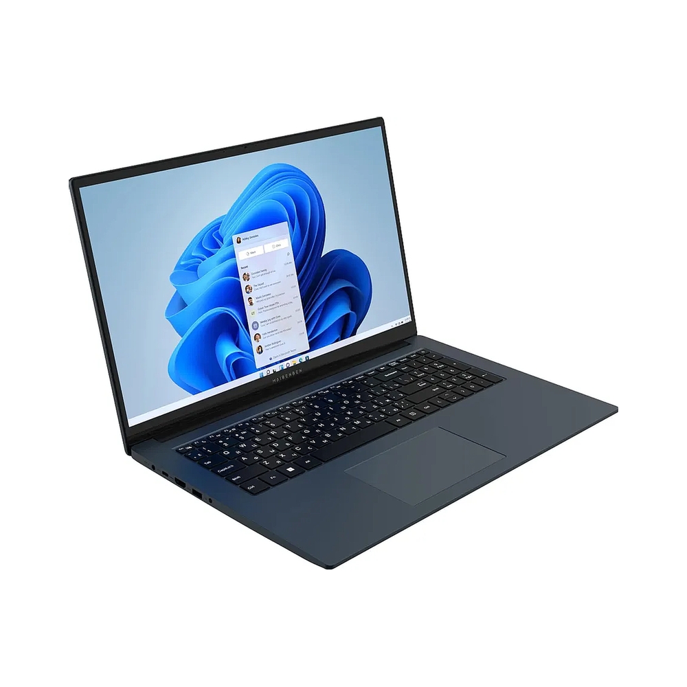 Ноутбук Maibenben M17A-R787UM Ryzen 7 8745H 16Gb SSD512Gb AMD Radeon 17.3" IPS FHD (1920x1080) Windows 11 Home blue WiFi BT Cam (M17A-R787UM0F3RHU4EB0) — KSKSHOP.RU