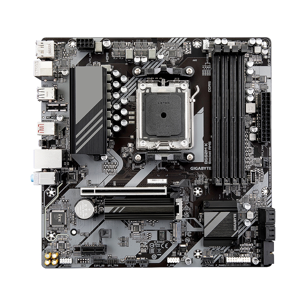 Материнская плата GIGABYTE B650M K — KSKSHOP.RU