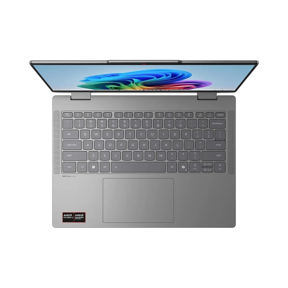 Ноутбук Lenovo IdeaPad 5 2-in-1 14AHP11/14"/OLED/AMD Ryzen 7 250/16Gb/512Gb SSD/AMD Radeon 780M/без ОС/серый/1.42kg — KSKSHOP.RU