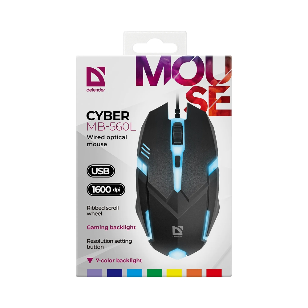 Мышь Defender Cyber MB-560L — KSKSHOP.RU