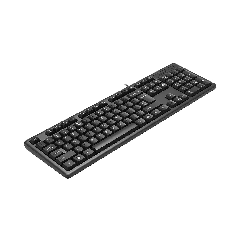 Клавиатура проводная A4Tech KK-3, черный — KSKSHOP.RU