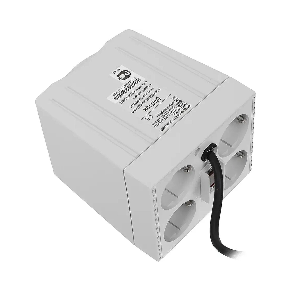 картинка Стабилизатор напряжения Powercom TCA-2000 1000Вт 2000ВА черный от магазина Одежда+