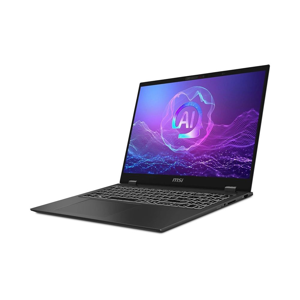 Ноутбук MSI Prestige 16 AI+ Evo B2VMG-033RU серый 9S7-15A331-033 Core Ultra 7 258V 32Gb SSD1Tb Intel Arc 140V 16" IPS QHD+ (2560x1600) Windows 11 Home WiFi BT Cam — KSKSHOP.RU