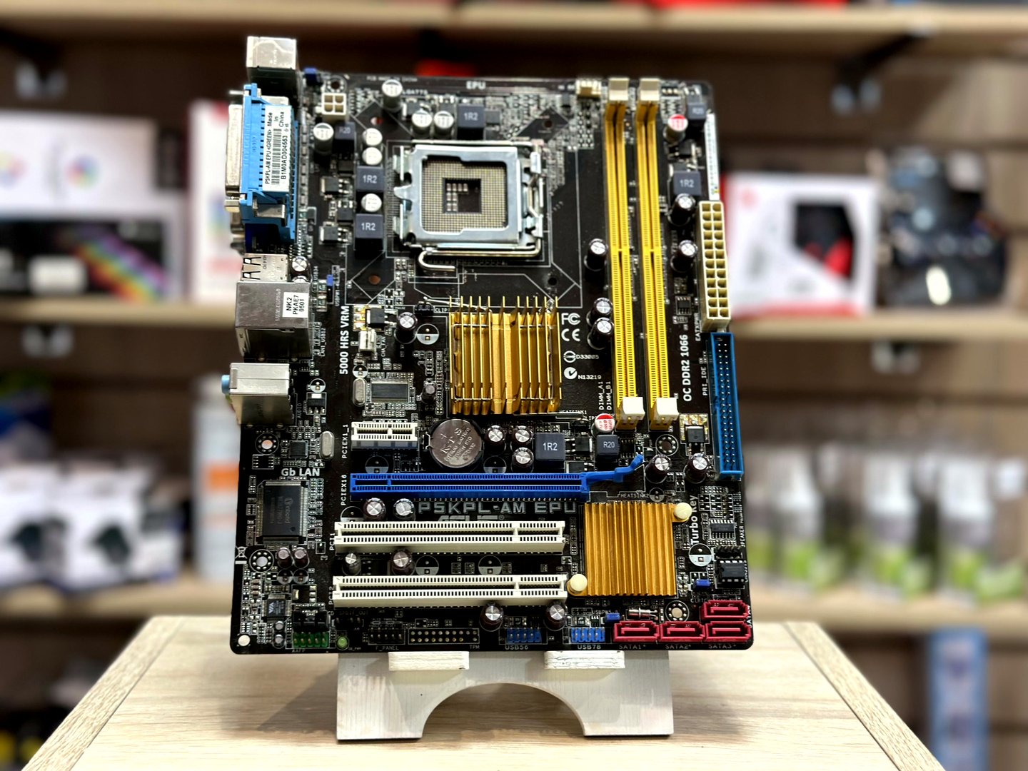 [Б/У] Материнская плата ASUS P5KPL-AM EPU | LGA775 — KSKSHOP.RU