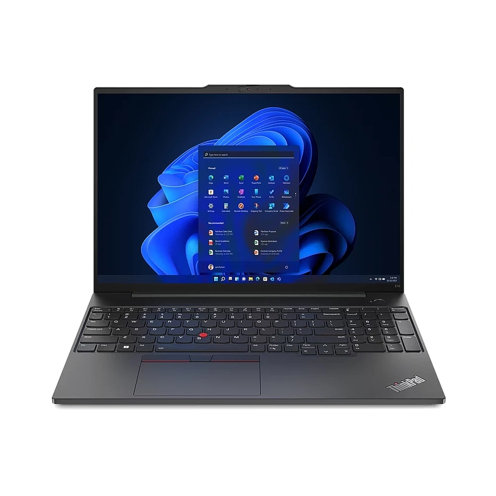 Ноутбук Lenovo ThinkBook E16 Gen 2 AMD Ryzen 7 7735HS 3200MHz/16"/1920x1200/16GB/512GB SSD/AMD Radeon 680M/Wi-Fi/Bluetooth/Windows 11 Pro (21M5S09E00_Win11P) Black — KSKSHOP.RU