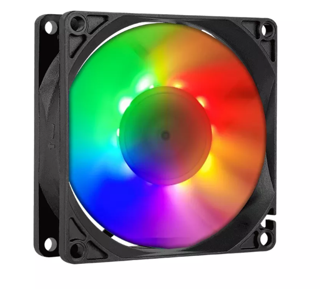 Кулер для пк 80mm с подсветкой HN-80RGB — KSKSHOP.RU