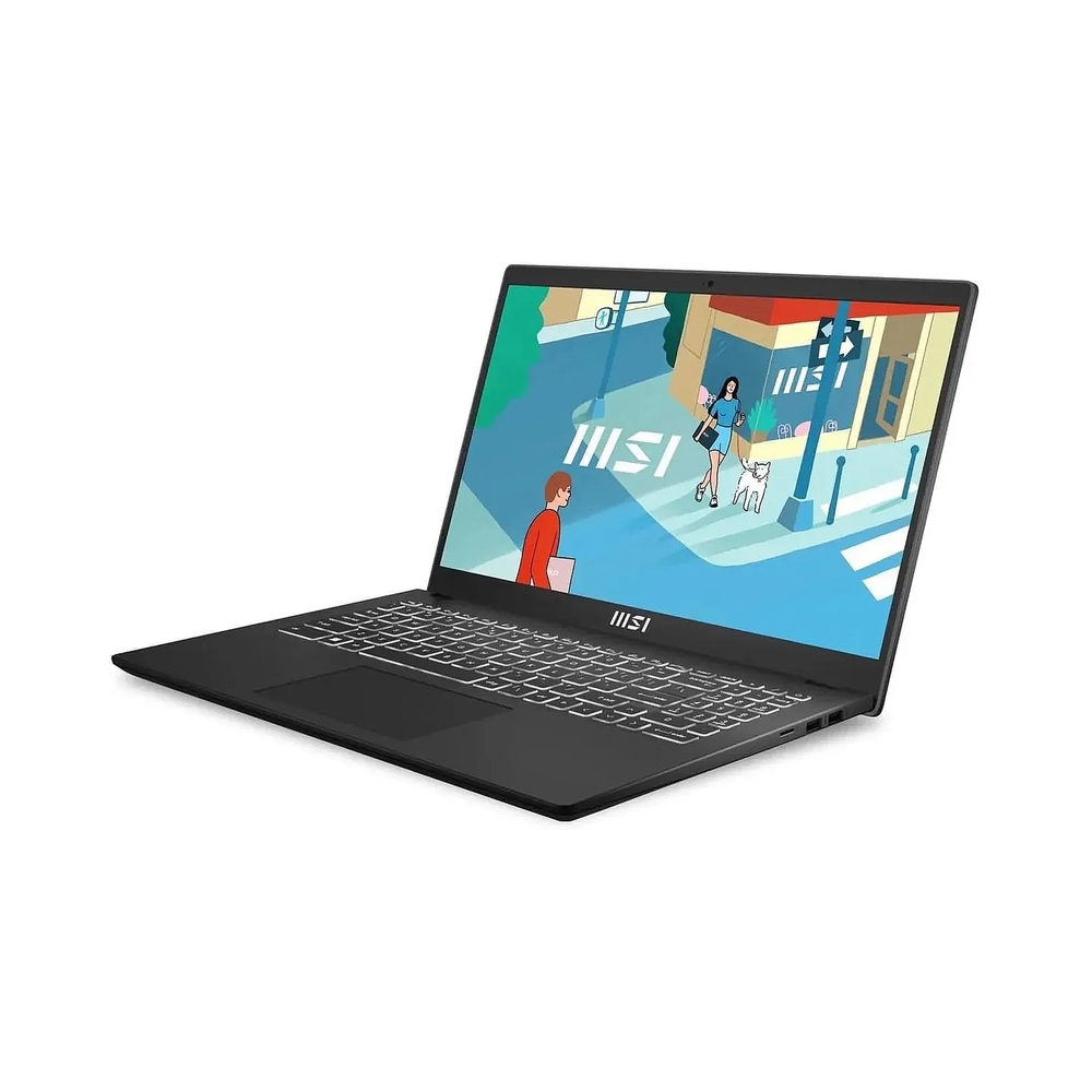 Ноутбук MSI Modern 15 H B13M-010US Core i9 13900H 32Gb SSD1Tb Intel Arc 15.6" IPS FHD (1920x1080) Windows 11 Home Multi Language black WiFi BT Cam (9S7-15H411-018) — KSKSHOP.RU