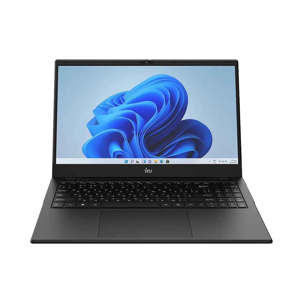 Ноутбук IRU Planio 15ING Celeron N4500 8Gb SSD256Gb Intel UHD Graphics 15.6" IPS FHD (1920x1080) Windows 11 Pro 64 black WiFi BT Cam 6000mAh (2140835) — KSKSHOP.RU
