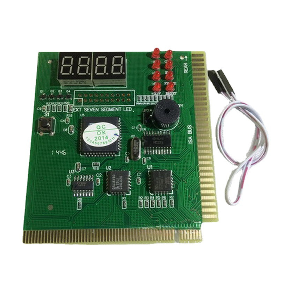 Четырехзначная диагностическая пост-карта материнской платы ПК PCI — KSKSHOP.RU