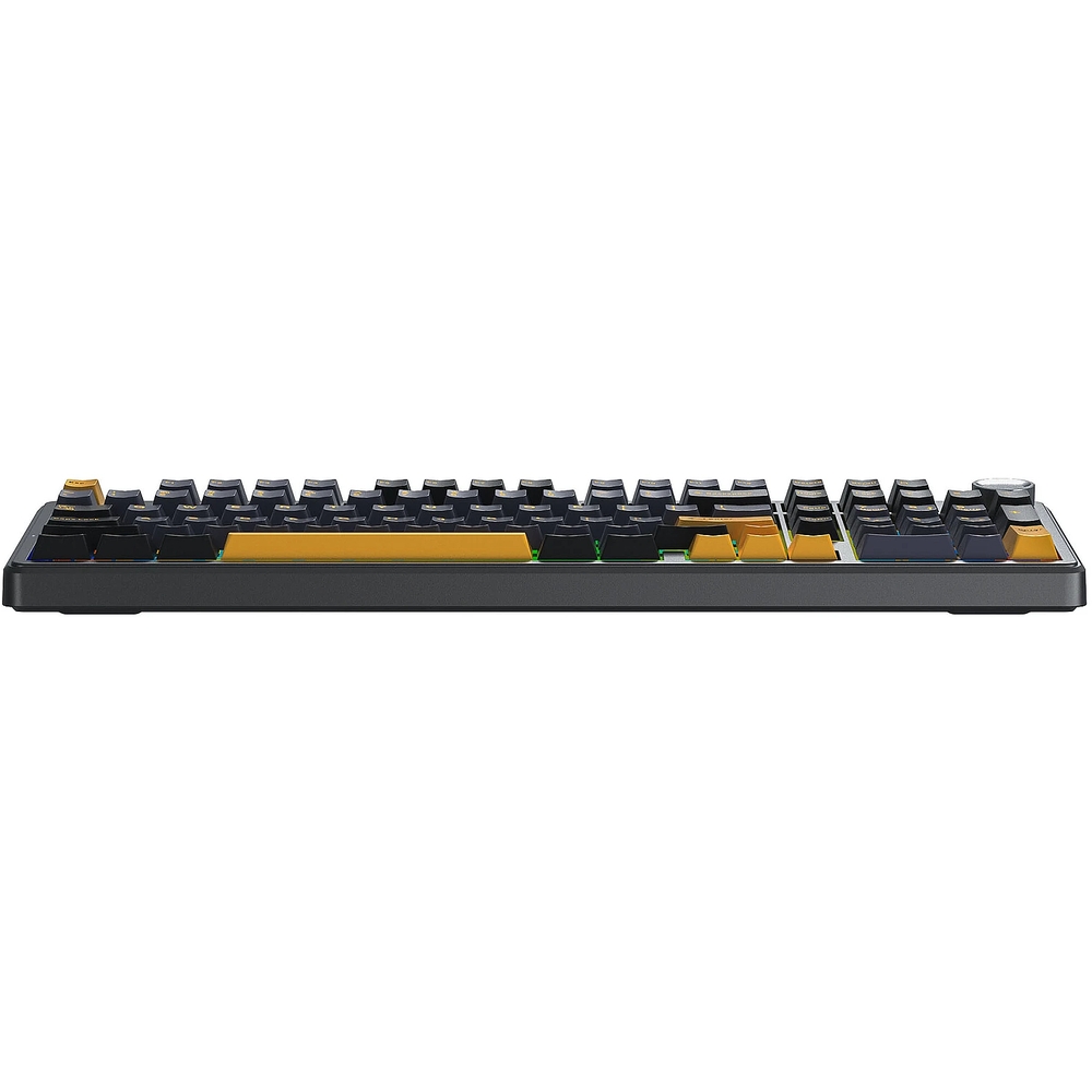 Клавиатура беспроводная AULA F99Pro Черный/желтый (USB, Bluetooth/Радиоканал) — KSKSHOP.RU