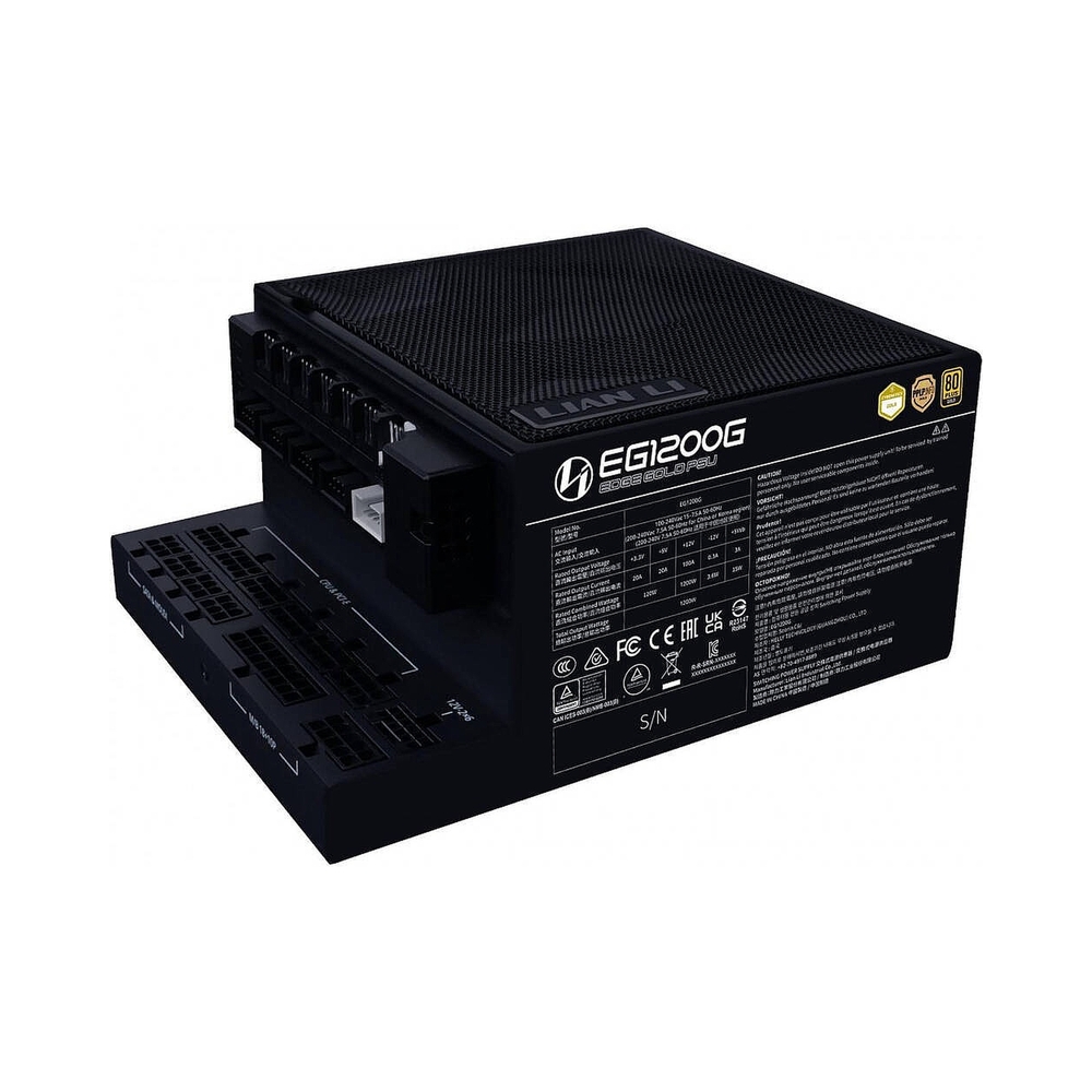 Блок питания Lian-Li ATX EDGE1200 80+ Gold [G9P.EG1200G.BH00.RU] 1200W — KSKSHOP.RU