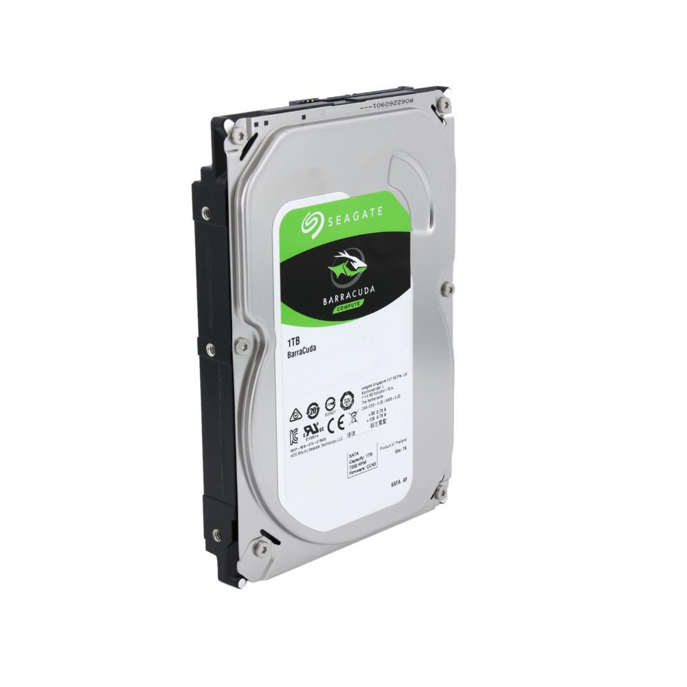 картинка Жесткий диск HDD 3.5" SATA: 1000 Гб Seagate BarraCuda [7200 rpm, 64 Мб, Sata 3 (6 Gbit/s)] от магазина Одежда+