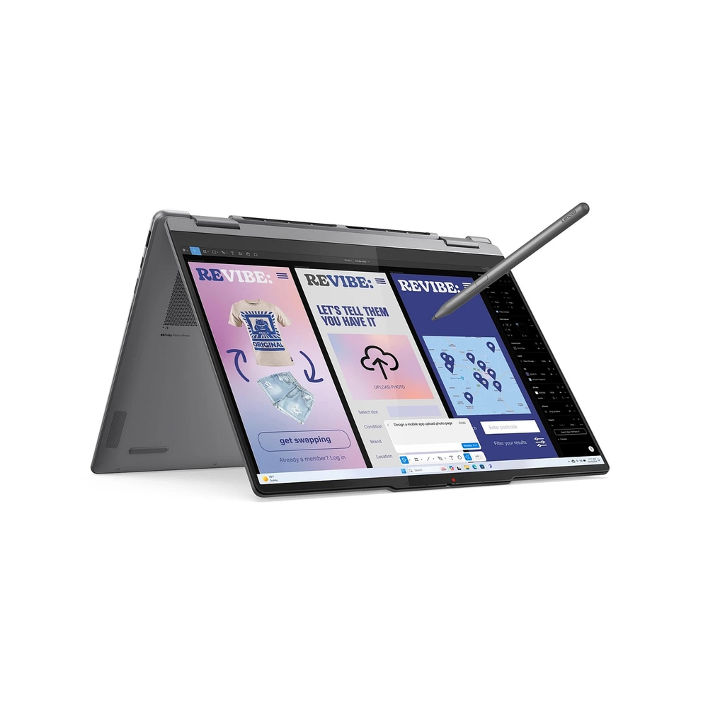 Ноутбук Lenovo Yoga 7 2-in-1 14ILL10 Intel Core Ultra 7 256V 2200MHz/14"/1920x1200 OLED/16GB/512GB SSD/Intel Arc Graphics/Wi-Fi/Bluetooth/Windows 11 Pro (83JQ007YRK_Win11P) Grey — KSKSHOP.RU