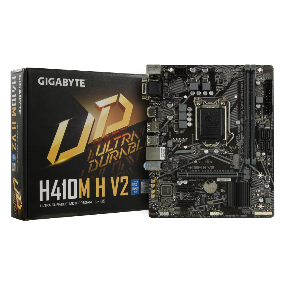 Материнская плата GIGABYTE H410M H V2 — KSKSHOP.RU