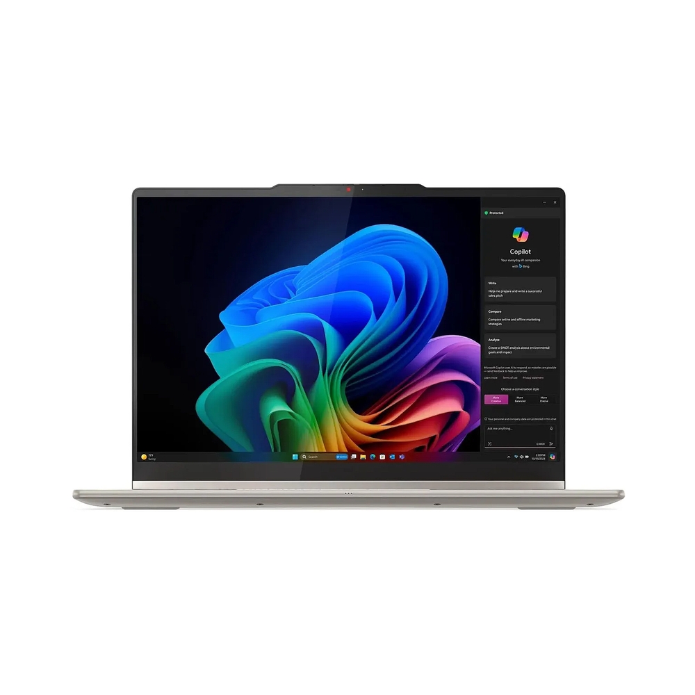 Ноутбук Lenovo Yoga 7 14AKP10 Ryzen AI 5 340 24Gb SSD1Tb AMD Radeon 840M 14" OLED Touch WUXGA (1920x1200) Windows 11 Home beige WiFi BT Cam (83JR005YRK) — KSKSHOP.RU