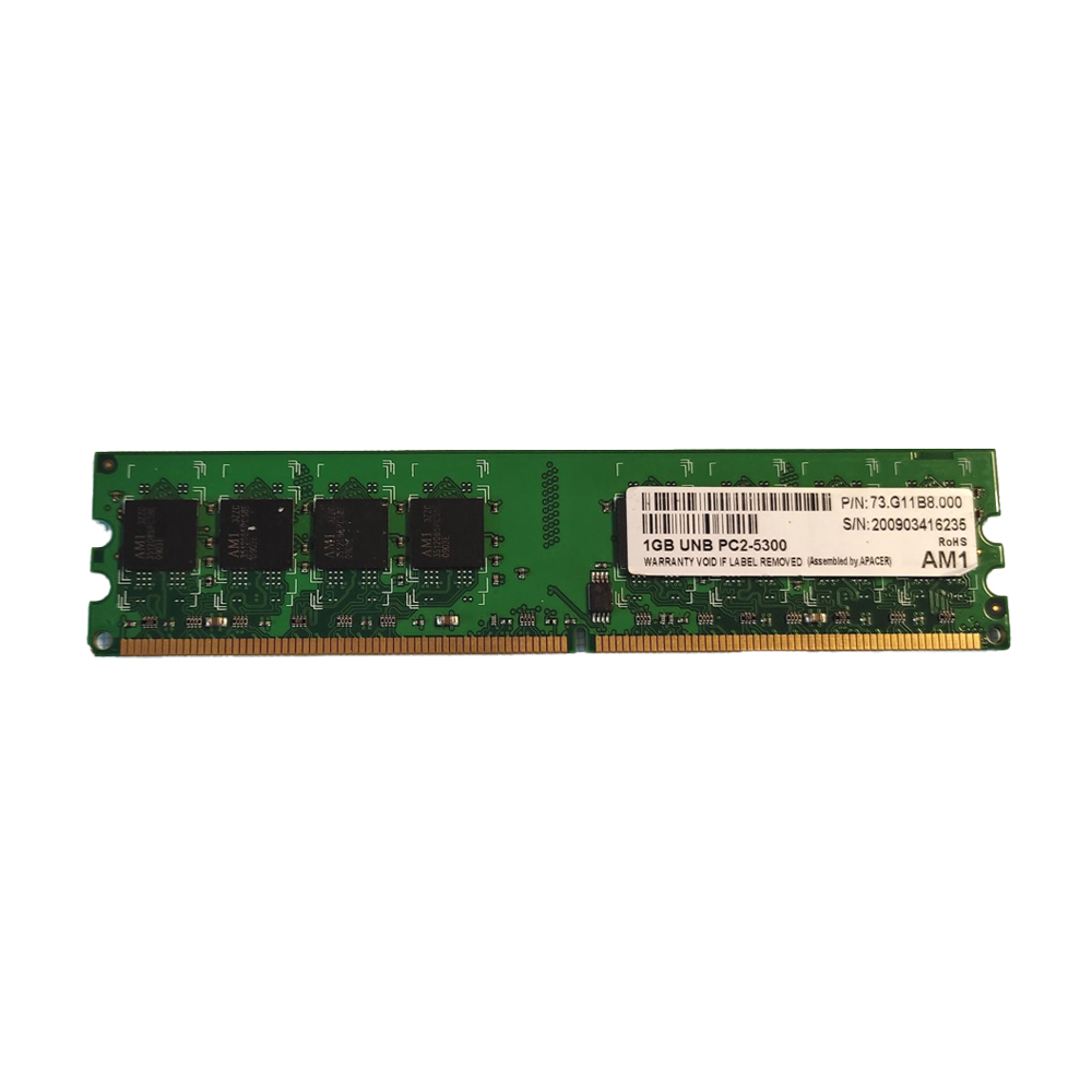 картинка [Б/У] Оперативная память Apacer 1GB DDR2 [73.G11B8.000] от магазина Одежда+