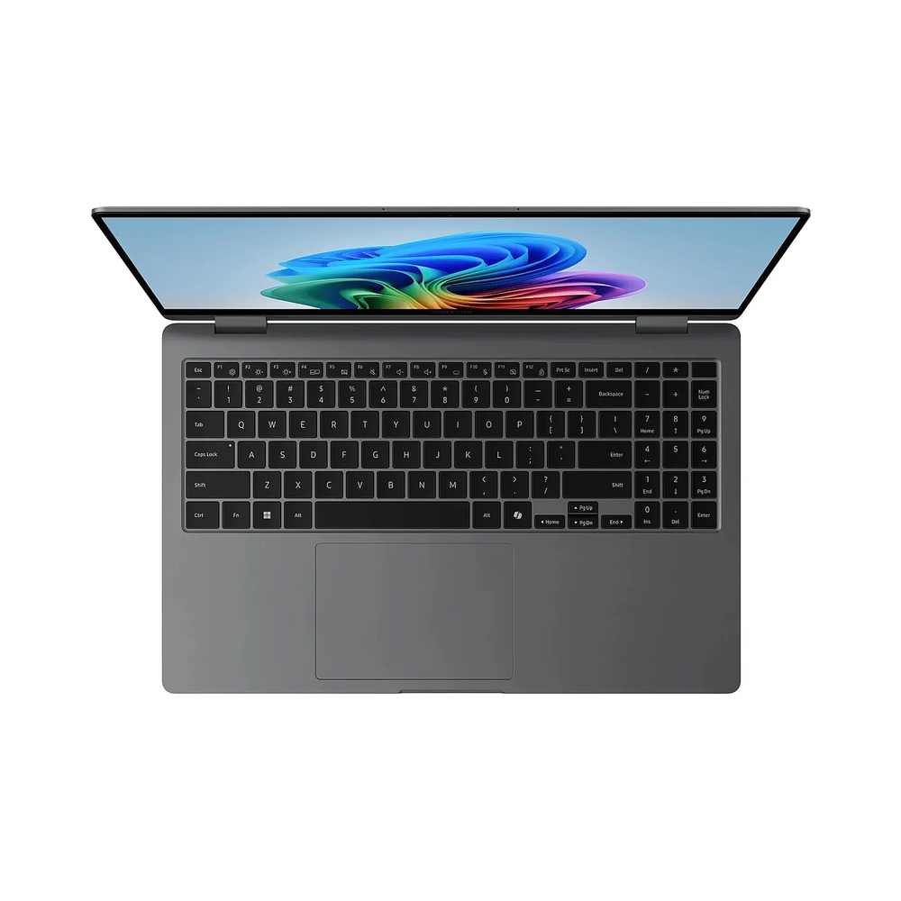 Ноутбук Samsung Galaxy Book 5 360 NP750 Core Ultra 7 256V 16Gb SSD512Gb Intel Arc 140V 15.6" AMOLED Touch FHD (1920x1080) Windows 11 Home grey WiFi BT Cam (NP750QHA-LG2IN) — KSKSHOP.RU