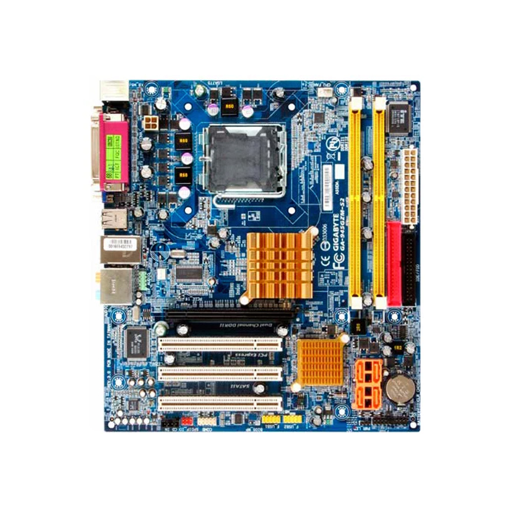 [Б/У] Материнская плата GIGABYTE GA-945GZM-S2 | LGA775 — KSKSHOP.RU