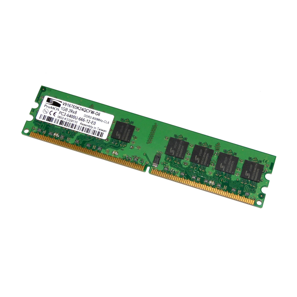 картинка [Б/У] Оперативная память ProMOS 1GB DDR2 [V916765K24QCFW-G6] от магазина Одежда+