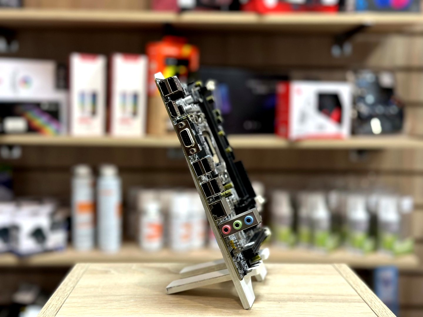 картинка [Б/У] Материнская плата Shenzhen Hongdafeng Electronics ZX-H55M | LGA1156 от магазина Одежда+