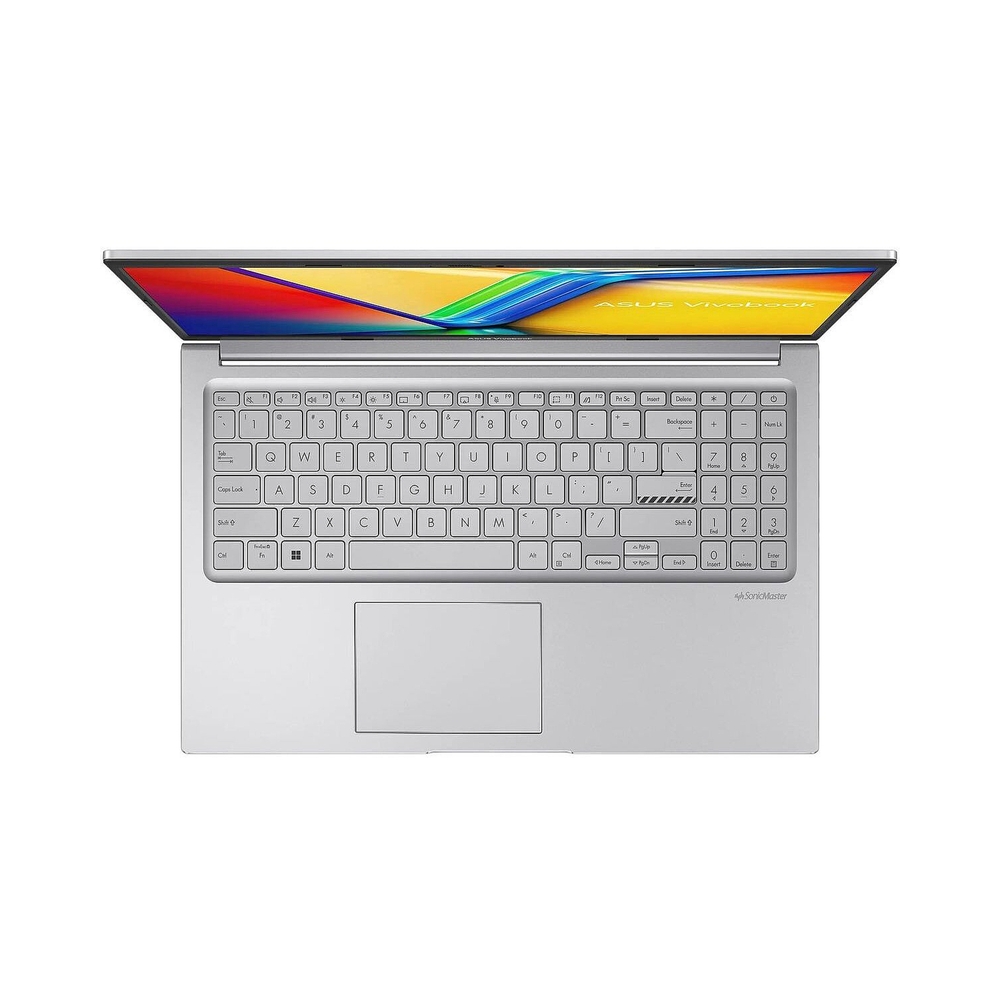 Ноутбук ASUS Vivobook 15 X1504VA-BQ4422 Intel Core 7 150U 1800MHz/15.6"/1920x1080/16GB/512GB SSD/Intel Graphics/Wi-Fi/Bluetooth/Windows 11 Pro (90NB13Y2-M02FZ0_Win11P) Silver — KSKSHOP.RU