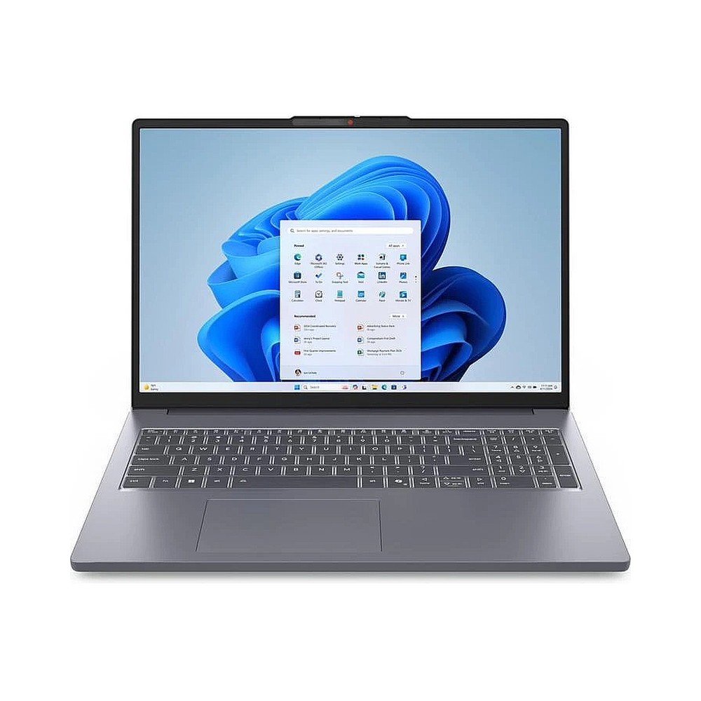 Ноутбук Lenovo IdeaPad Slim 3 16AHP10/16" WUXGA 1920x1200/AMD Ryzen 5 8640HS/16 Gb/512 Gb SSD/AMD Radeon Graphics/No OS/серый/1.73 кг — KSKSHOP.RU