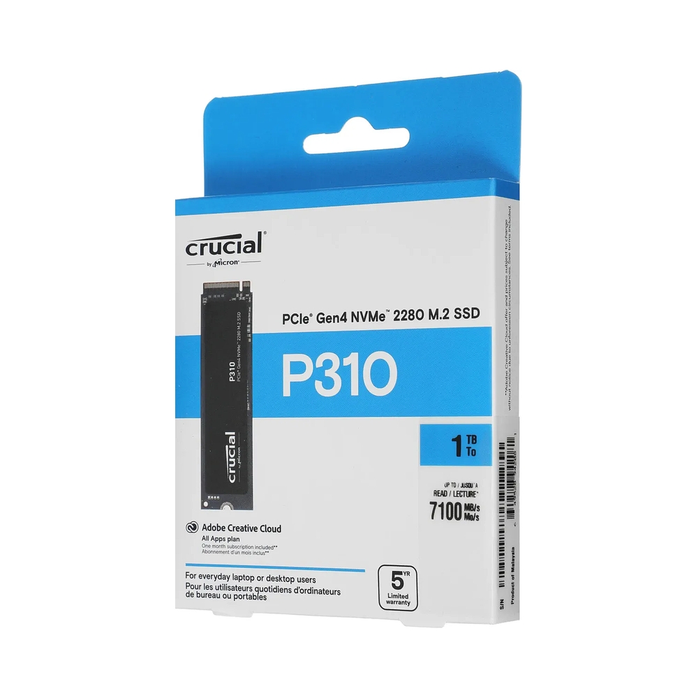 Накопитель SSD Crucial P310 [CT1000P310SSD8] 1TB — KSKSHOP.RU
