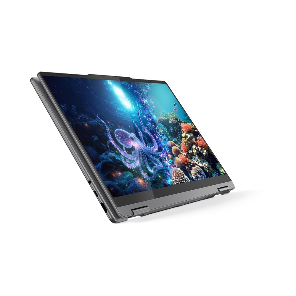 Ноутбук Lenovo Yoga 7 14ILL10 Core Ultra 7 256V 16Gb SSD512Gb Intel Arc 140V 14" OLED Touch WUXGA (1920x1200) без ОС grey WiFi BT Cam (83JQ007YRK) — KSKSHOP.RU