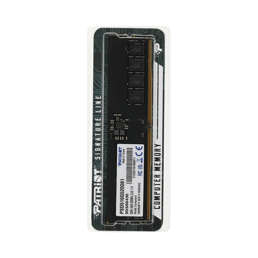 Оперативная память Patriot Signature [PSD516G520081] 16GB D5 — KSKSHOP.RU